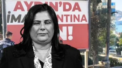 Özlem Çerçioğlu'nu öfkelendiren pankart! Kaldırtmak istedi