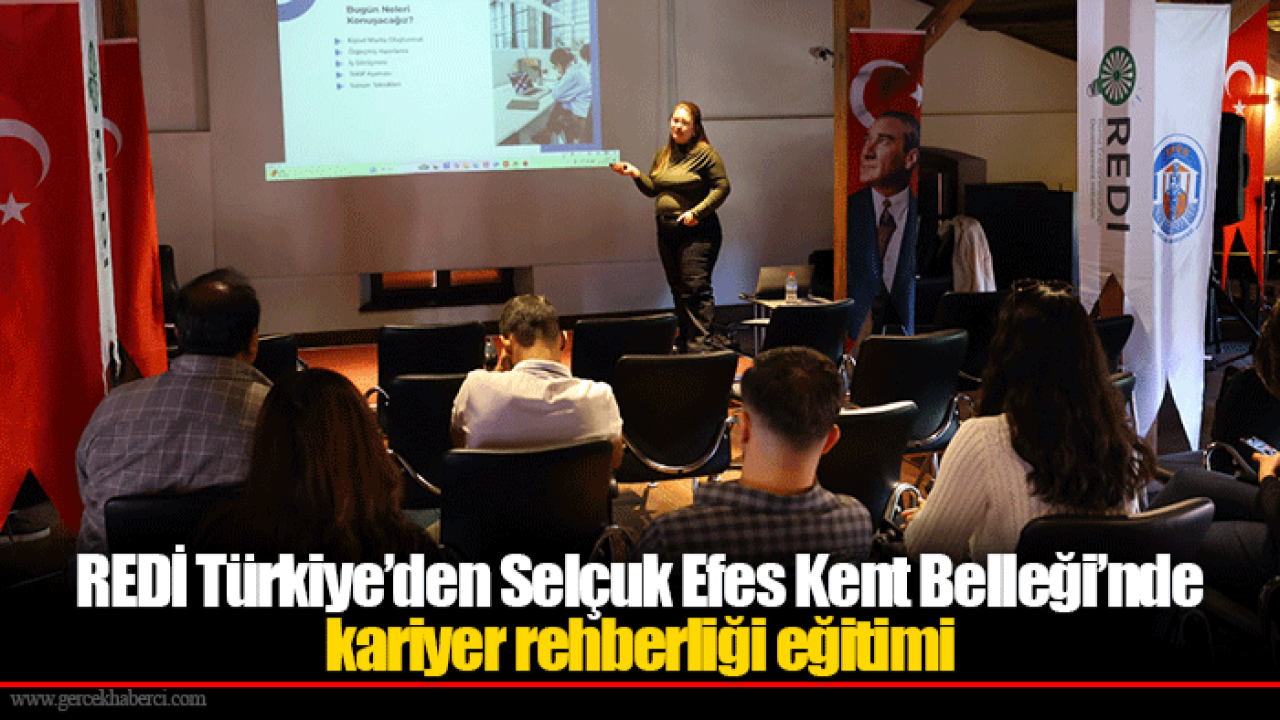 REDİ Türkiye’den Selçuk Efes Kent Belleği’nde kariyer rehberliği eğitimi