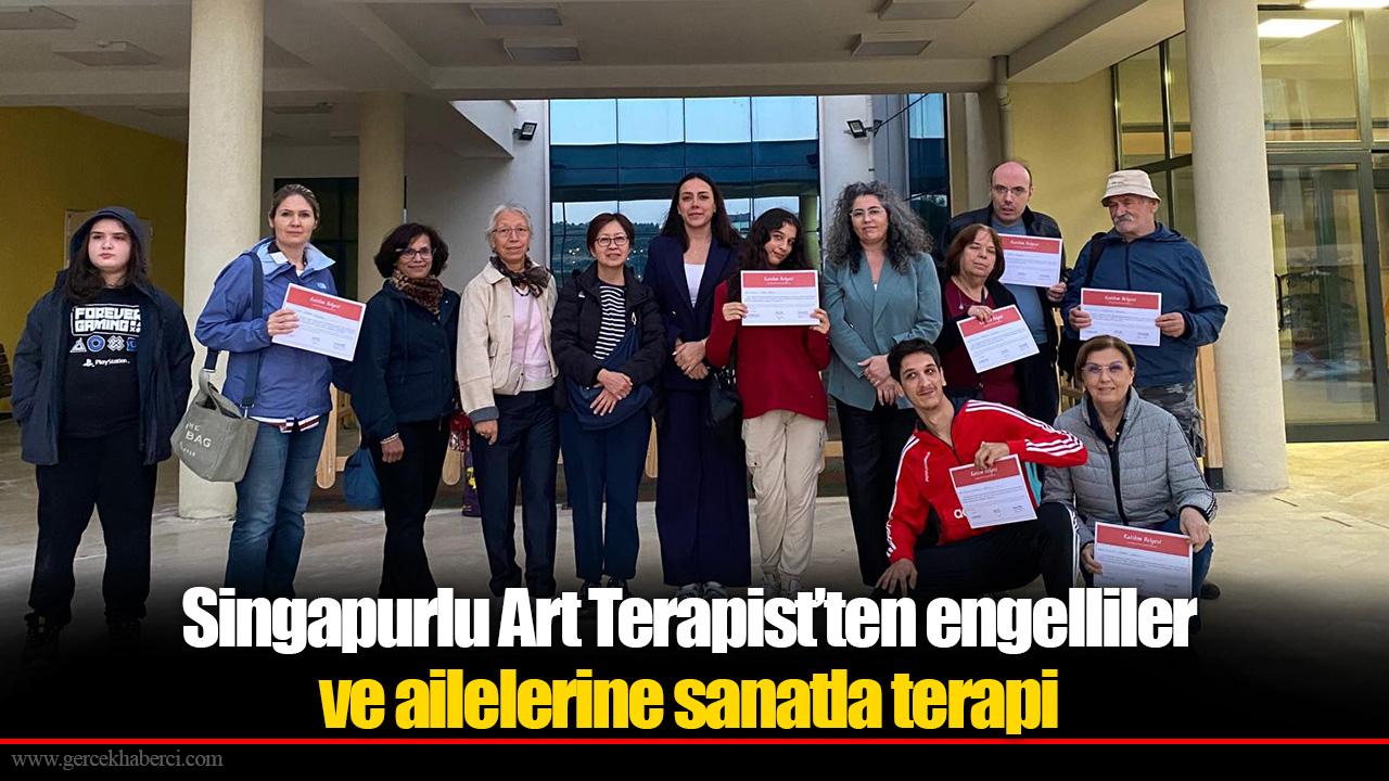 Singapurlu Art Terapist’ten engelliler ve ailelerine sanatla terapi