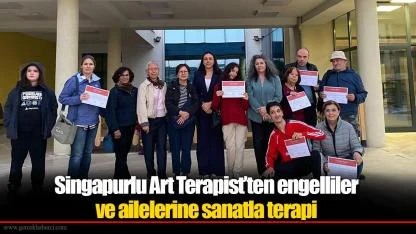Singapurlu Art Terapist’ten engelliler ve ailelerine sanatla terapi