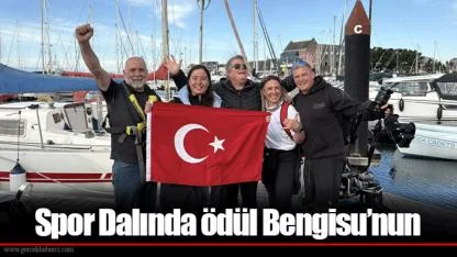 Spor Dalında ödül Bengisu’nun