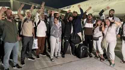 Sumud aktivisti 15 Türk İstanbul'da