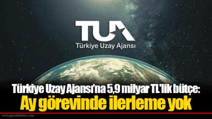 Türkiye Uzay Ajansı’na 5,9 milyar TL'lik bütçe: Ay görevinde ilerleme yok