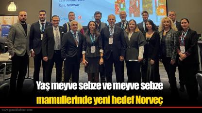 Yaş meyve sebze ve meyve sebze mamullerinde yeni hedef Norveç