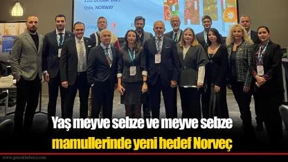 Yaş meyve sebze ve meyve sebze mamullerinde yeni hedef Norveç