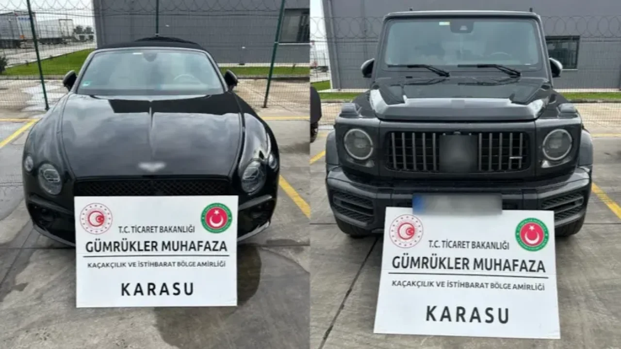 1,7 milyar liralık kaçak araç yakalandı!