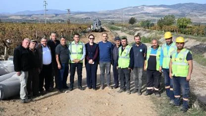 Alaşehir’de 30 Yıllık Altyapı Çilesi Son Buluyor