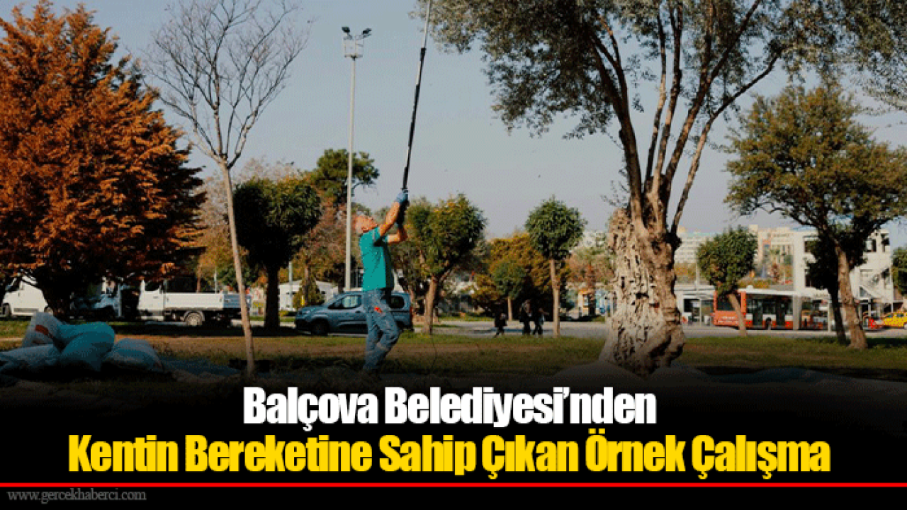 Balçova Belediyesi’nden Kentin Bereketine Sahip Çıkan Örnek Çalışma