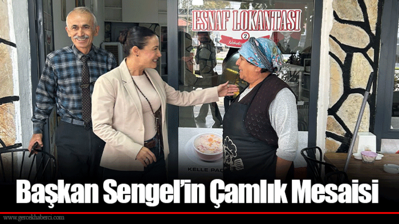 Başkan Sengel’in Çamlık Mesaisi