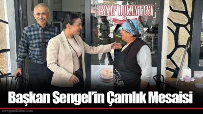 Başkan Sengel’in Çamlık Mesaisi
