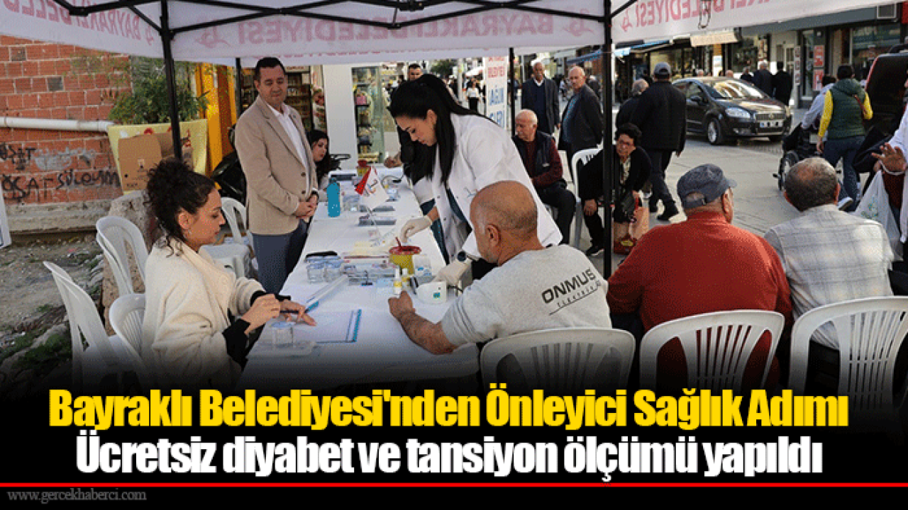 Bayraklı Belediyesi'nden Önleyici Sağlık Adımı