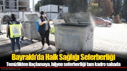 Bayraklı’da Halk Sağlığı Seferberliği