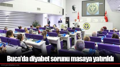 Buca’da diyabet sorunu masaya yatırıldı