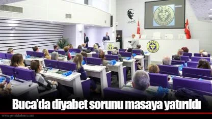 Buca’da diyabet sorunu masaya yatırıldı