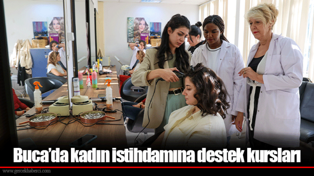 Buca’da kadın istihdamına destek kursları