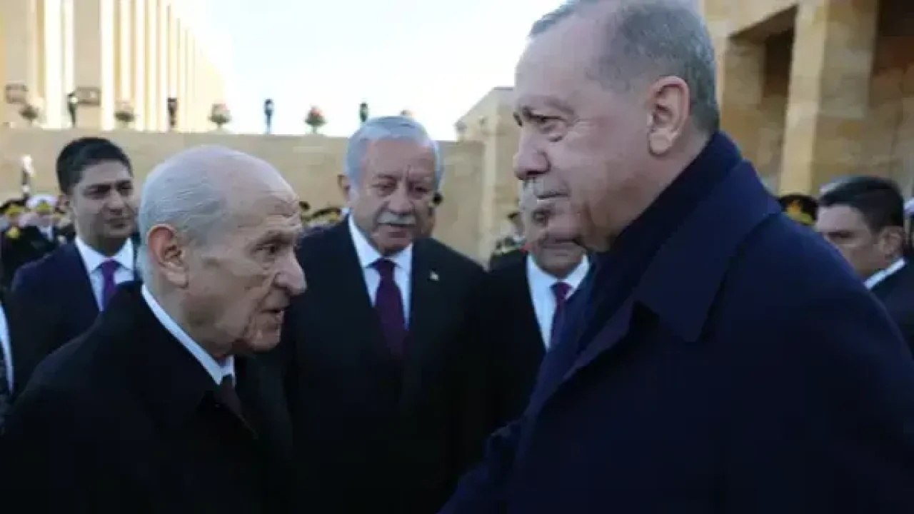 &#039;Çatlak&#039; iddiaları karşılıklı yalanlanmıştı: Erdoğan ve Bahçeli haftalar sonra aynı karede