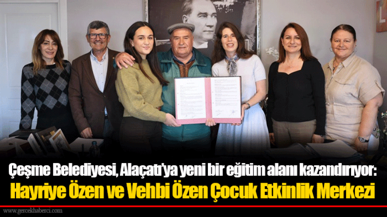 Çeşme Belediyesi, Alaçatı’ya yeni bir eğitim alanı kazandırıyor