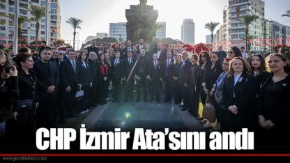 CHP İzmir Ata’sını andı