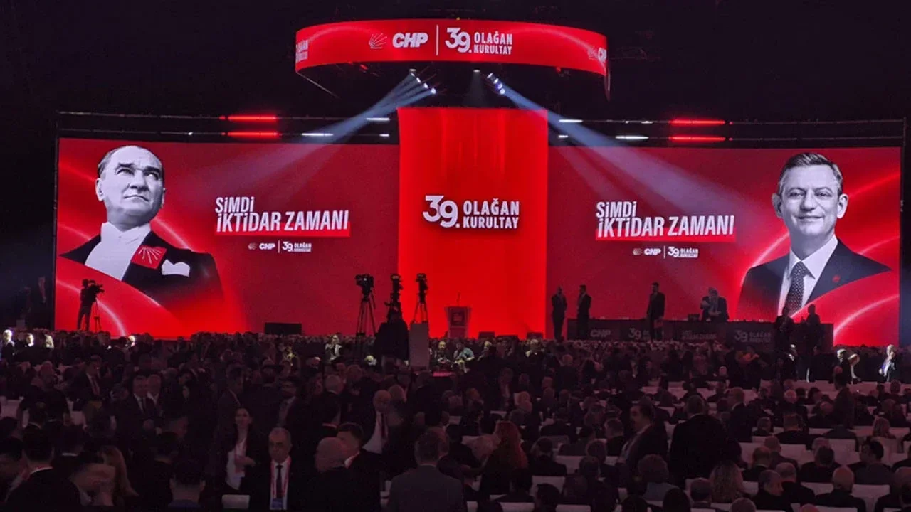 CHP’nin 39. Olağan Kurultayı Ankara Arena’da başladı