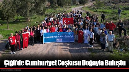 Çiğli’de Cumhuriyet Coşkusu Doğayla Buluştu