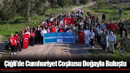 Çiğli’de Cumhuriyet Coşkusu Doğayla Buluştu