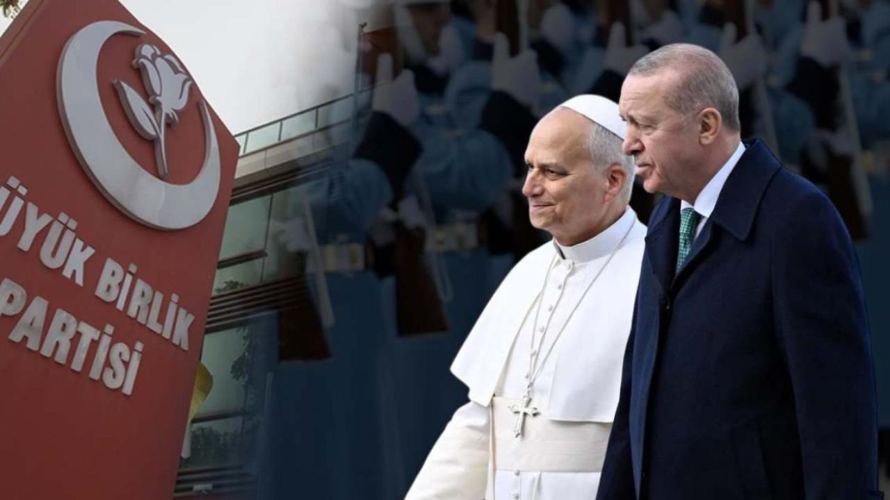 Cumhur İttifakı&#039;ndan Papa&#039;nın Türkiye ziyaretine tepkiler sürüyor: MHP&#039;den sonra BBP