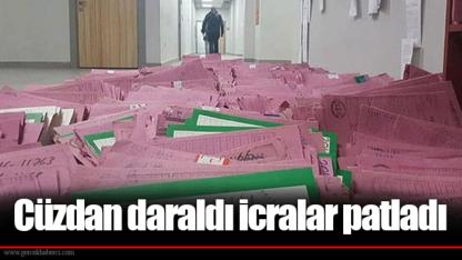 Cüzdan daraldı icralar patladı