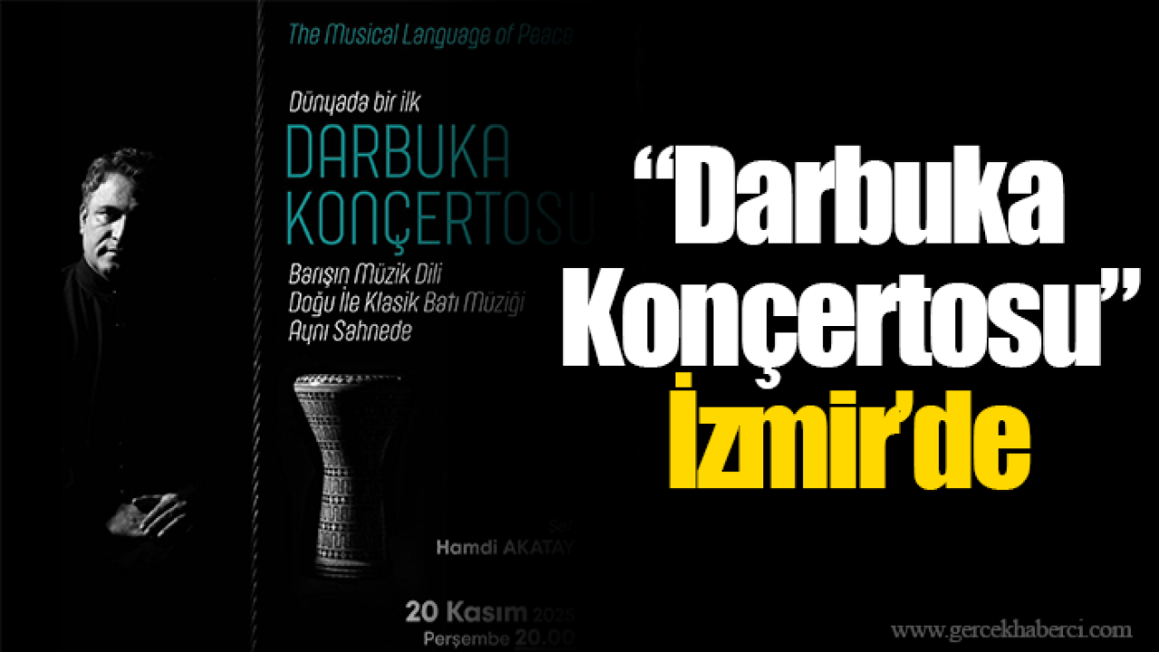 “Darbuka Konçertosu” İzmir’de