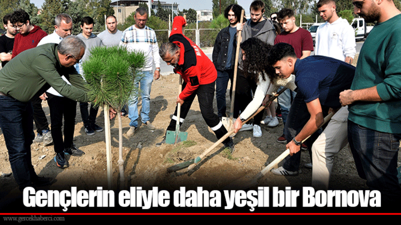 Gençlerin eliyle daha yeşil bir Bornova