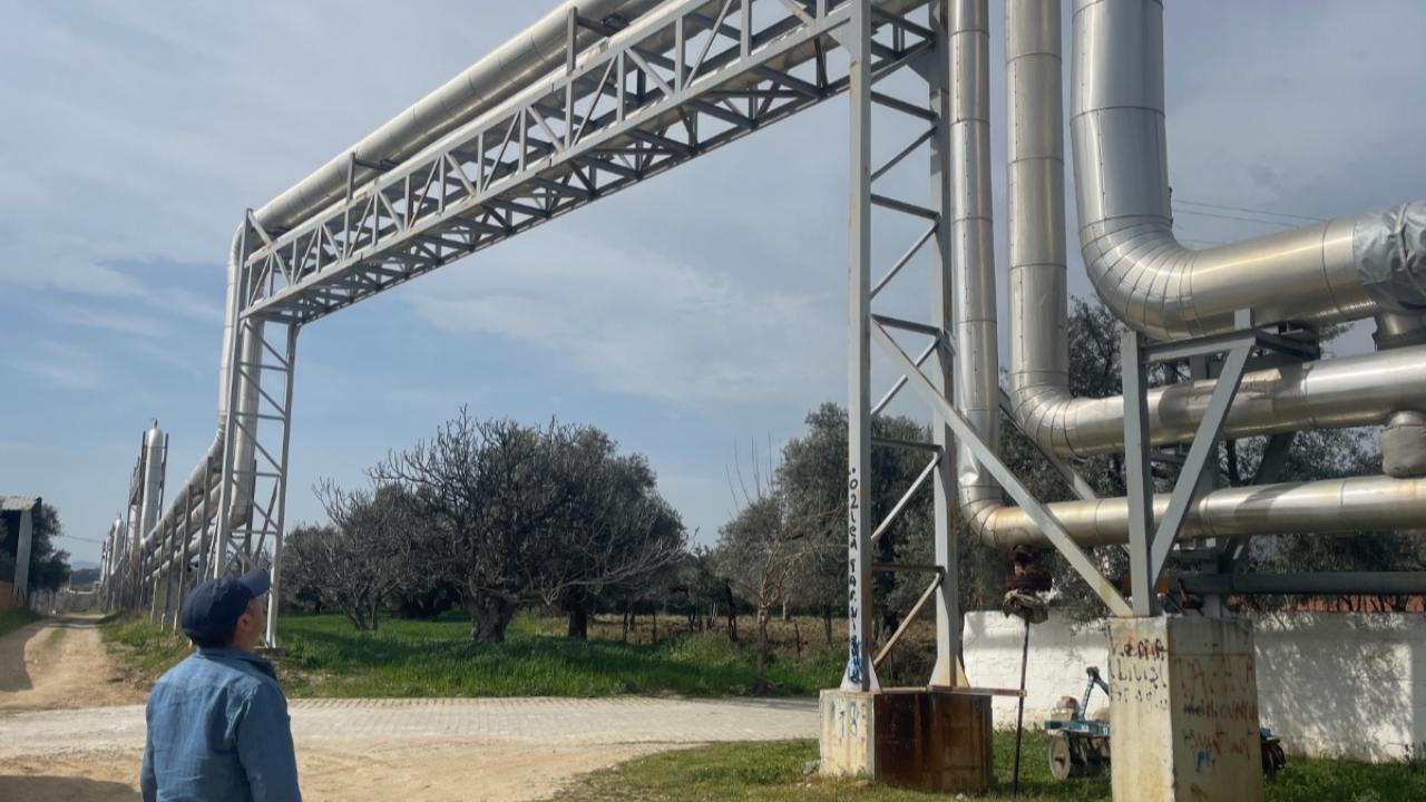 Germencik’te JES borusu patladı... Çevreye ve göletine birçok zararlı madde ve gaz yayıldı