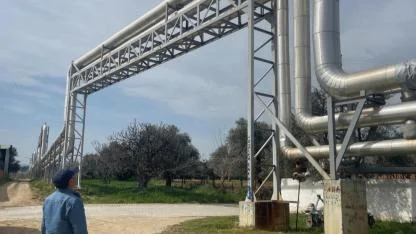 Germencik’te JES borusu patladı... Çevreye ve göletine birçok zararlı madde ve gaz yayıldı