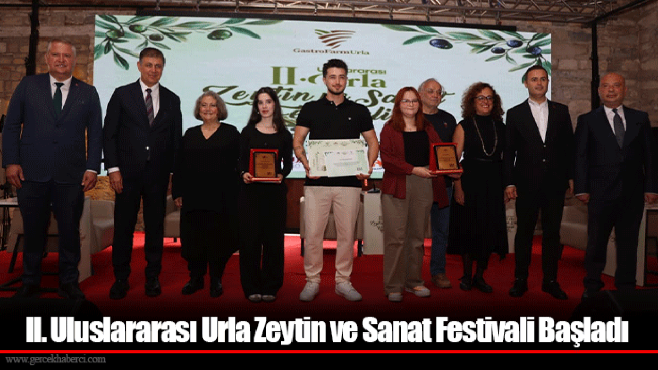 II. Uluslararası Urla Zeytin ve Sanat Festivali Başladı
