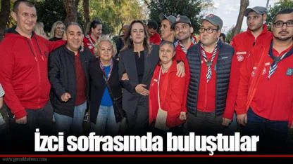 İzci sofrasında buluştular