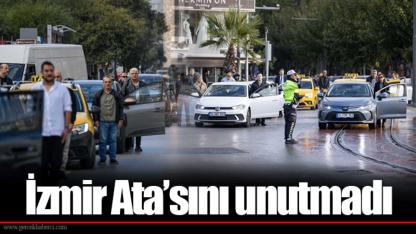 İzmir Ata’sını unutmadı