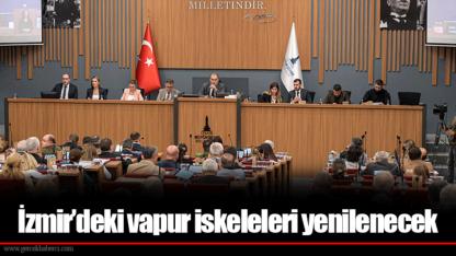 İzmir’deki vapur iskeleleri yenilenecek