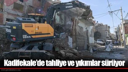 Kadifekale’de tahliye ve yıkımlar sürüyor