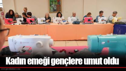 Kadın emeği gençlere umut oldu