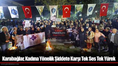Karabağlar, Kadına Yönelik Şiddete Karşı Tek Ses Tek Yürek