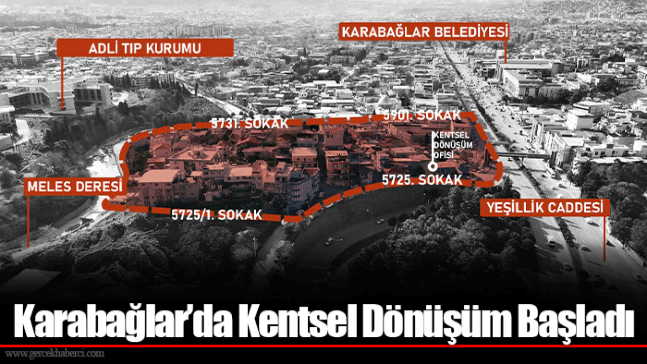 Karabağlar’da Kentsel Dönüşüm Başladı