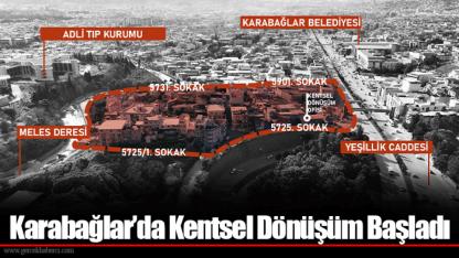 Karabağlar’da Kentsel Dönüşüm Başladı