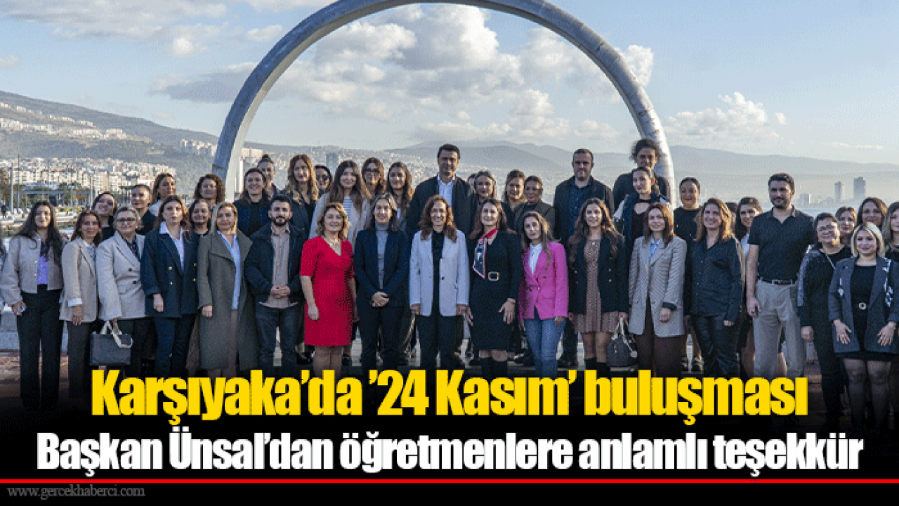 Karşıyaka’da ’24 Kasım’ buluşması
