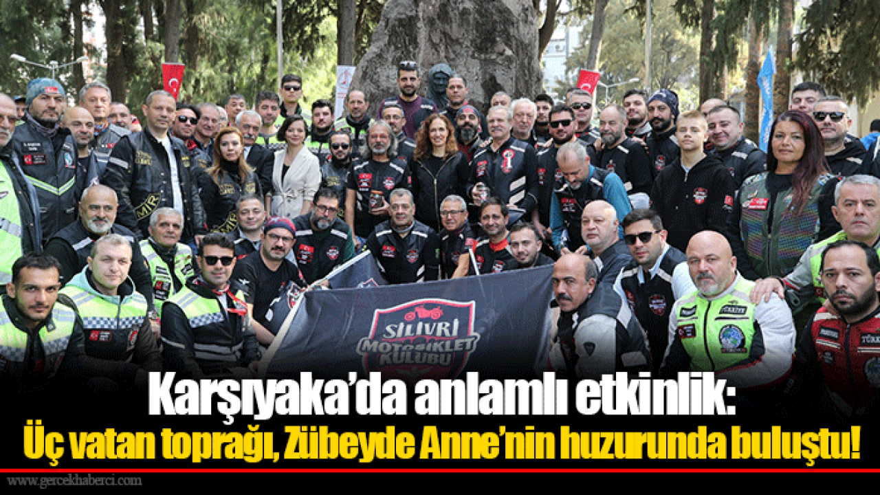 Karşıyaka’da anlamlı etkinlik: Üç vatan toprağı, Zübeyde Anne’nin huzurunda buluştu!