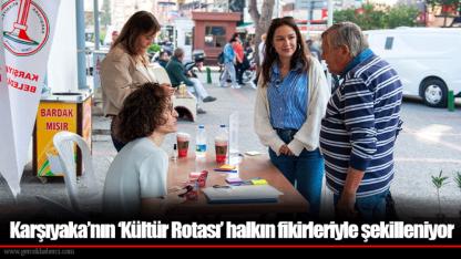 Karşıyaka’nın ‘Kültür Rotası’ halkın fikirleriyle şekilleniyor