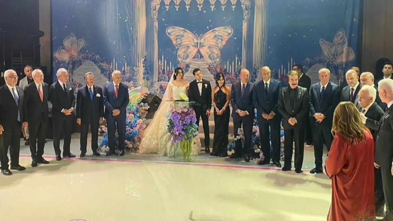 Kılıçdaroğlu, Soylu, İnce, Binali Yıldırım ve Perinçek’i buluşturan düğün