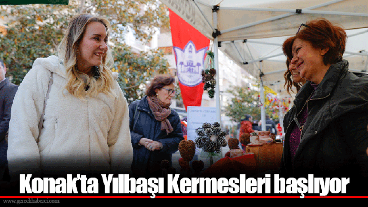 Konak’ta Yılbaşı Kermesleri başlıyor