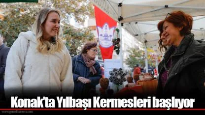 Konak’ta Yılbaşı Kermesleri başlıyor