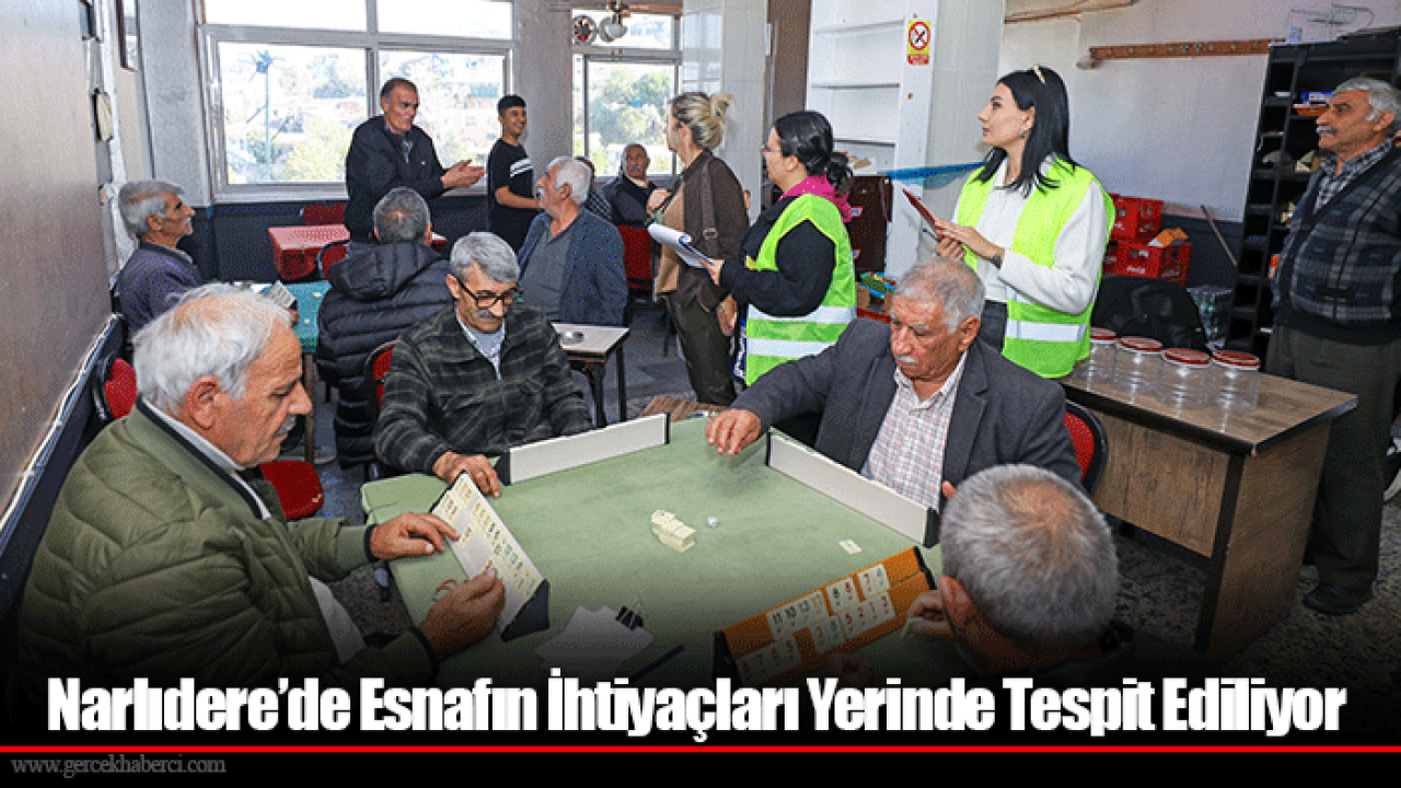 Narlıdere’de Esnafın İhtiyaçları Yerinde Tespit Ediliyor