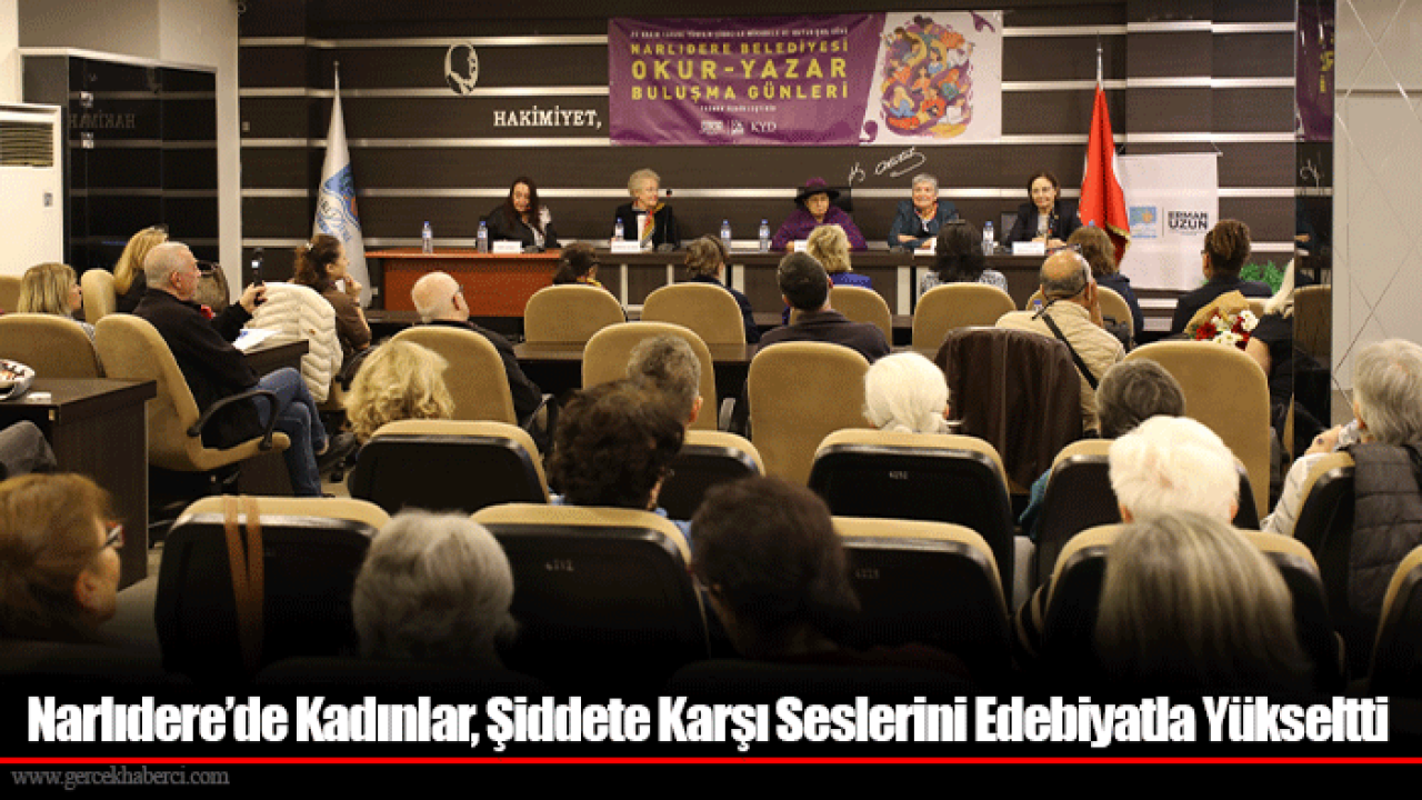 Narlıdere’de Kadınlar, Şiddete Karşı Seslerini Edebiyatla Yükseltti