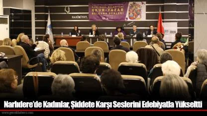 Narlıdere’de Kadınlar, Şiddete Karşı Seslerini Edebiyatla Yükseltti