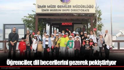Öğrenciler, dil becerilerini gezerek pekiştiriyor